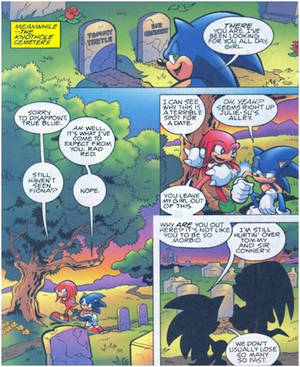 Archie Comics Midget - Archie Comics Sonic still isn't over Roger Moore being cast as Bond.