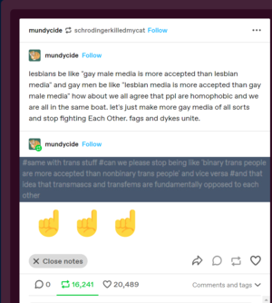 Forced Gay Anal Tumblr - All I'm saying is...LGBT Media UNITE! : r/tumblr