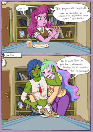 Mlp Cheerilee Student Porn - Commission: Ceerilees Sandwich by DontFapGirl