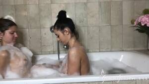 lesbian bubble bath - Bubble bath lesbian play - XNXX.COM