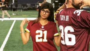 Nfl Football Porn - Twitter Roasts Porn Star Mia Khalifa For Saying She'd Rather Date A Vegan  Than A Cowboys Fan