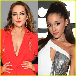 Elizabeth Gillies Ariana Grande Porn - Ariana Grande & Liz Gillies Sing Rent's 'Take Me Or Leave Me' â€“ Watch! | Ariana  Grande, Elizabeth Gillies, Music, Video | Just Jared Jr.