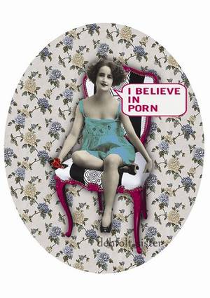 Furniture Porn Funny - Decorative Fun Magnets , Humrous I Believe In Porn Funny Metal Fridge  Magnet 5243