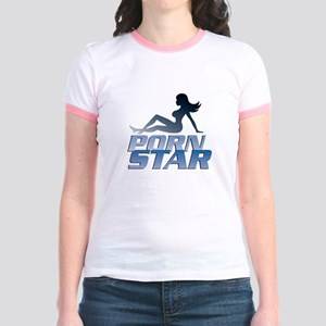 Junior Girls Porn - Mud Flap Girl Porn Star Jr. Ringer T-Shirt