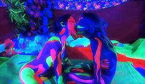 Glow Body Paint Porn - Neon Body Paint Porn | Sex Pictures Pass