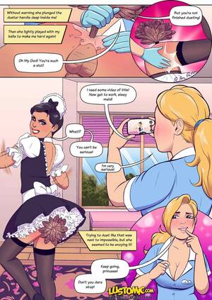 comic sex slave at work - The Maid's Slave â€“ Lustomic - Comics Army