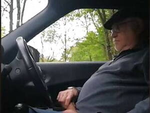 Grandpa Car - grandpa stroke in car | xHamster