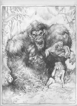 King Kong Ape Porn - King Kong 1933, Comic Illustrations, Monsters, The Beast