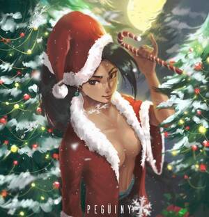 hentai christmas - Christmas girl Sage â€“ Valorant Hentai