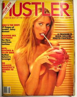 hustle magazine ebony celebs nude - Hustler August 1984 Magazine Back Issue Hustler