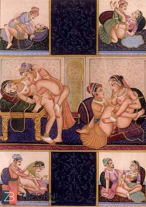 indian porn art - Drawn Ero and Porn Art 1 - Indian Miniatures Mughal Period