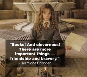 Hermione Brave Porn - 12 Profound Quotes From Harry Potter Movies