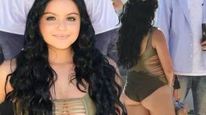 Ariel Winter Porn Star - Modern Family star Ariel Winter gets cheeky as she flashes her boobs and  bum in revealing swimwear - Mirror Online