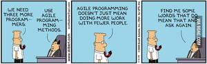 Dilbert Sex Porn - Agile, Lean, Scum, Kanban, Sigma... Dilbert already knew