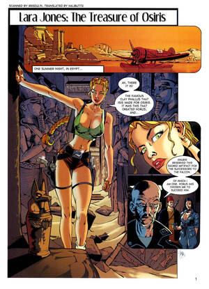 Lara Jones Adult Comics Porn - The Treasure of Osiris- Lara Jones - Porn Cartoon Comics