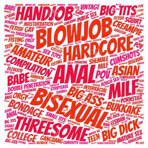 Background Of Porn - Popular Porn Categories Word Cloud Isolated On White Background Stock  Photo, Picture and Royalty Free Image. Image 65337681.