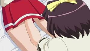 anime girls licking each other - Can I slither under that skirt to finish her off