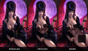 Elvira Porn - Elvira Art Print - The Art of Sun Khamunaki