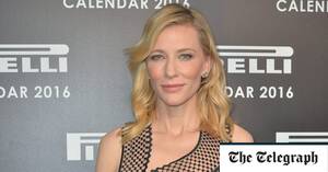 Cate Blanchett Porn - Cate Blanchett: Why I'm backing Pirelli's new calendar girls - nude or not