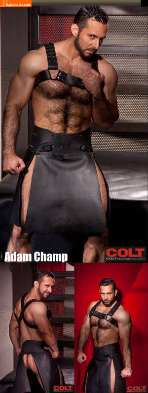 Adam Champ Leather - COLT Studio Group: Adam Champ and Jessy Ares - Part 1 - QueerClick