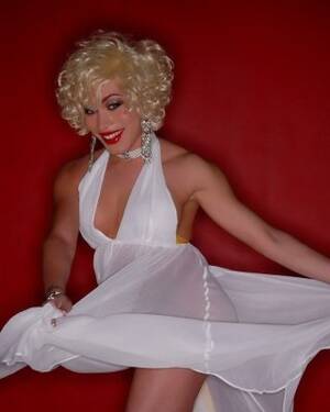 marilyn shemale - Shemale dressed up as Marilyn Monroe Porn Pictures, XXX Photos, Sex Images  #3489962 - PICTOA