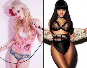 Iggy Azalea Disgusting Captions - Iggy Azalea vs Nicki Minaj | Iggy Azalea adds her own vocals to Nicki Minaj'