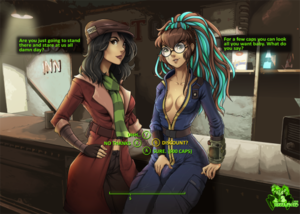 Fallout Trap Porn - trap-futa-hq: We're about to have a falling out! Tumblr Porn