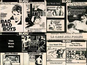 Classic Porn Ads - Bijou Video is the pioneer of classic gay porn and gay adult films,  delivering classic gay porn since Jack Wrangler, Al Parker and more.