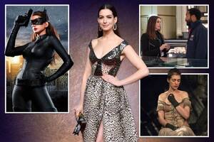 Anne Hathaway Latex Porn - I faced internet hate but turned it into a force for good, says Anne  Hathaway | The Sun