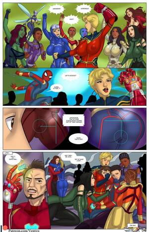 Avengers Cartoon Porn - Avengers Halftime- Ventzx - Porn Cartoon Comics