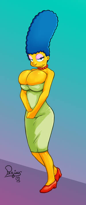 Large Marge Simpson Porn - Large Marge by Pegius on DeviantArt