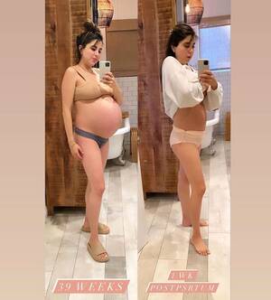 Daniella Monet - Celeb Moms Debut Postpartum Bodies Days After Giving Birth