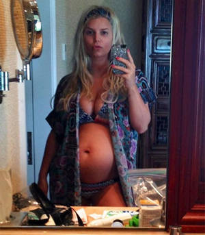 Jessica Simpson Pregnant Porn - 