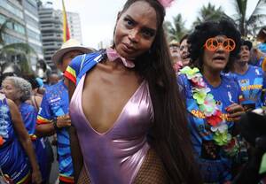 nude beach brazil festival - Topless revellers and sizzling samba dancers take to Rio streets as they  gear up for Carnival 2018 | The Irish Sun