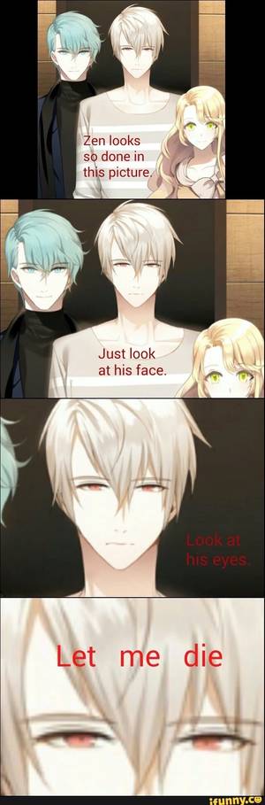 Messenger Porn - ||Mystic Messenger|| I THOUGHT I WAS THE ONLY ONE WHO THOUGHT SO<<<i think  zen is always dead inside lol