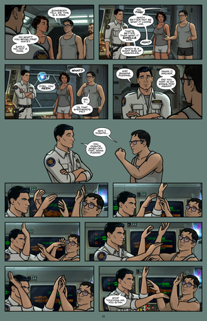 Archer Cartoon Gay Porn - I made a 32-page comic book from Archer Season 10 Episode 1 (Album in  comments) : r/ArcherFX