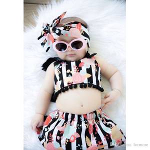 Newborn Babies Porn - ... newborn toddler baby designer girl clothing set kids suit porn outfit  cool tops skirt floral black