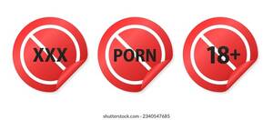 Background Of Porn - 4,752 No Sex Sign Images, Stock Photos, 3D objects, & Vectors | Shutterstock