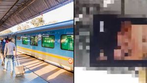 Adult Porn Train Stations - Commuters in shock as porn clip plays for 3 minutes on screens at railway  station