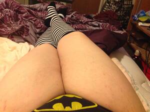 Batman Panties Porn - I have more stripes! And batman panties ;) Porn Pic - EPORNER