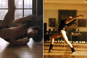 Breakdancing Porn - Richard â€œCrazy Legsâ€ ColÃ³n break dancing for Jennifer Beals during her  iconic Flashdance audition