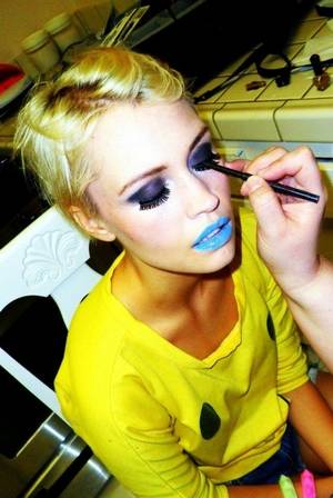 Blue Lips - Love the blue lips