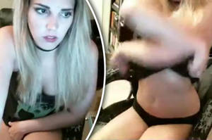 drunk naked beach cam - Stripping gamer girl banned from Twitch after going topless on camera |  Daily Star