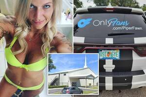 mother nudist voyeur - Florida mom booted from school's pickup area for promoting her OnlyFans on  her car : r/florida