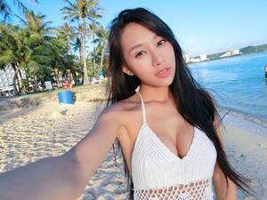 Gorgeous Girls Bikini Porn - gorgeous | Beach selfie, Asian girl, Women