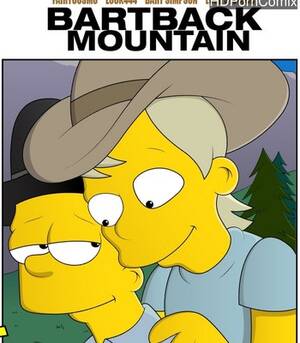 Gay Simpsons Cartoon Porn - Bartback Mountain Cartoon Porn Comic - HD Porn Comix