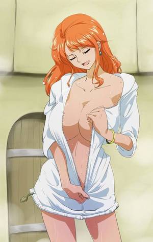 anime one piece - ONE PIECE, Nami, Hot, Sexy, Half nude