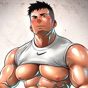 Big Pecs Gay Porn Cartoons - ArtisticJinsky] Massive Pecs - Gay Manga | HD Porn Comics