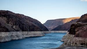 Colorado River Porn - Colorado River seen from the Hoover Dam, Nevada