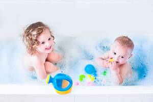 Just Toddler Porn Boys - baby boy and toddler girl bath time